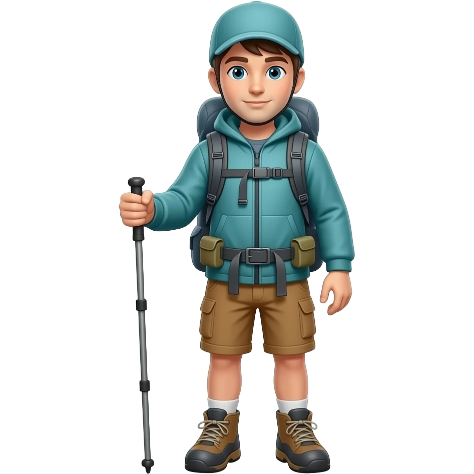 hiking emoji