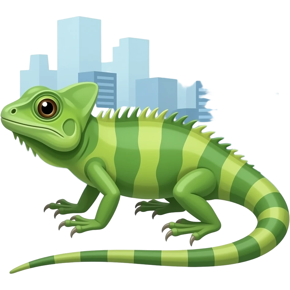 🦎🏙️ emoji