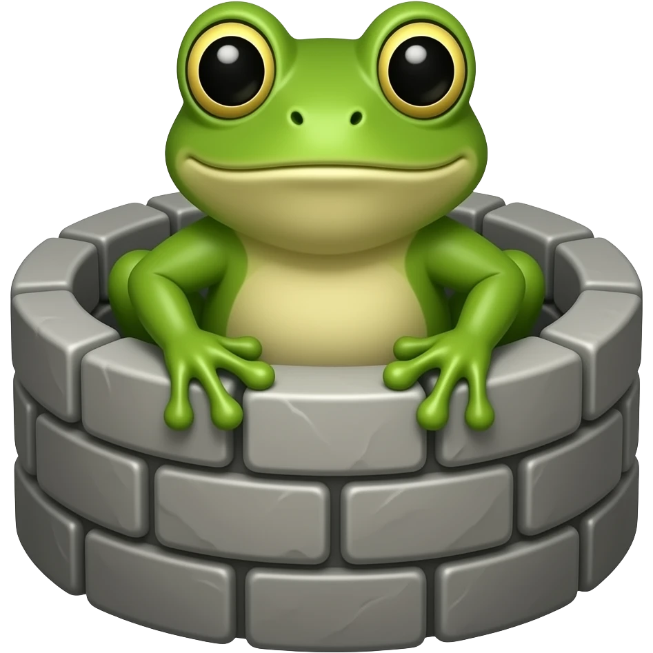 Well frog emoji