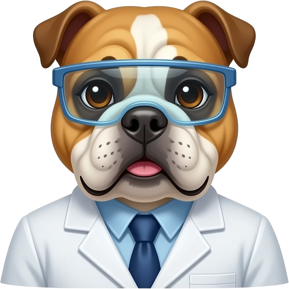 Georgia Bulldog chemist emoji