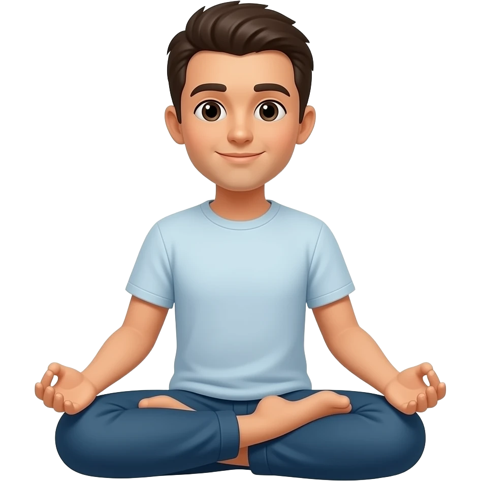 meditate emoji