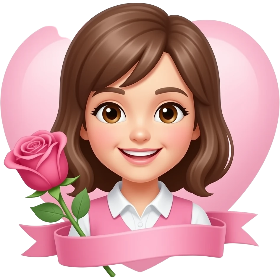 😊🌹🩷🎀 emoji