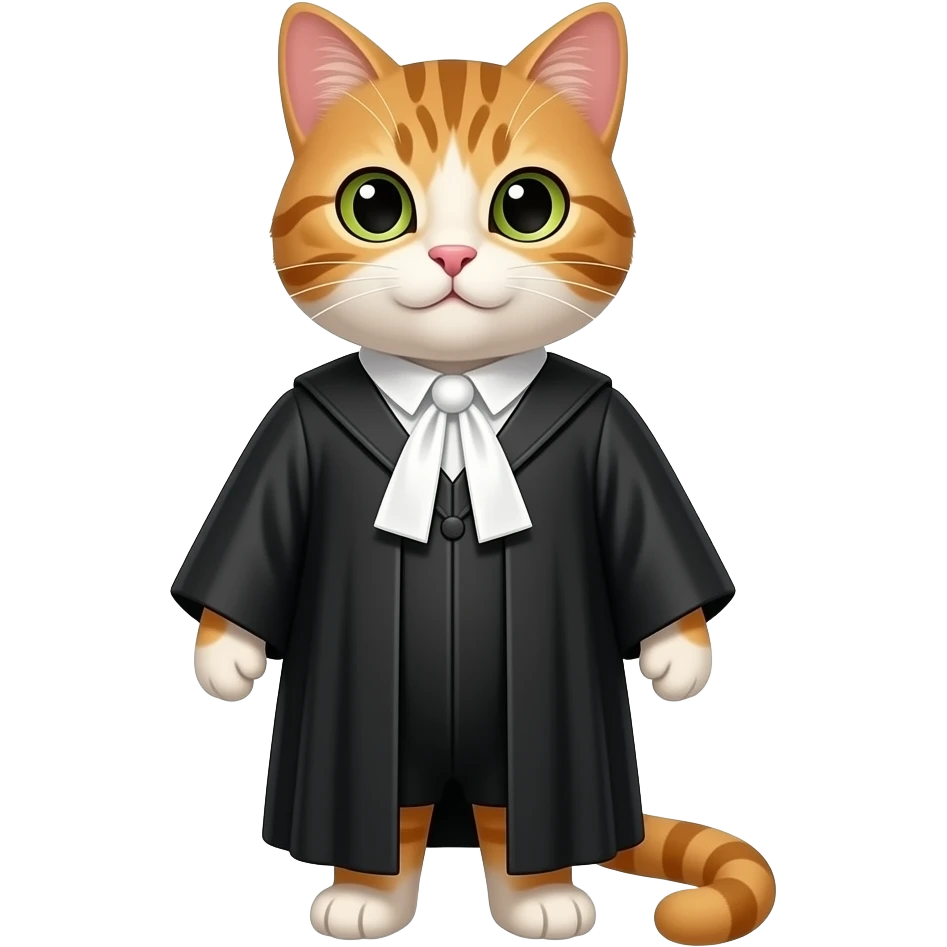 кот-судья emoji