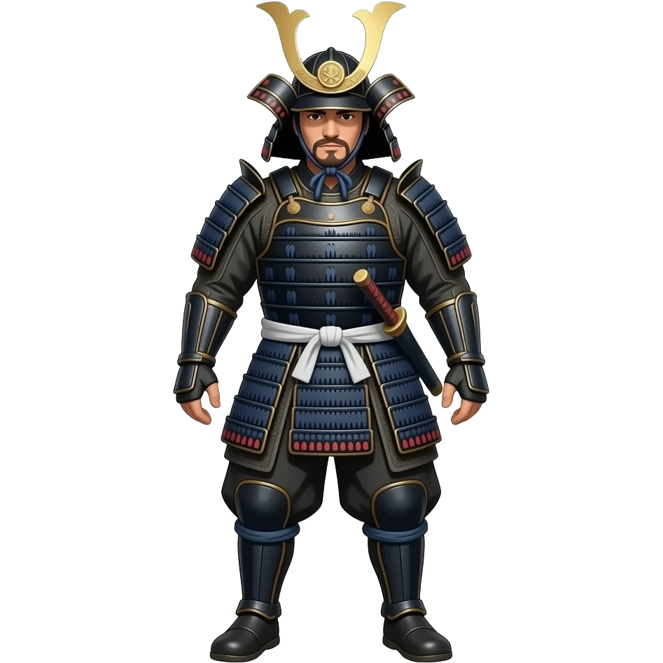 Samurai hide emoji