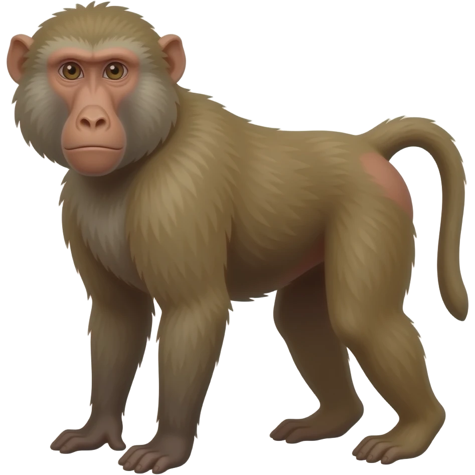 Baboon emoji