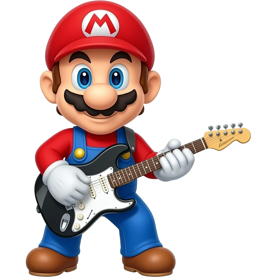 Mario rocker emoji