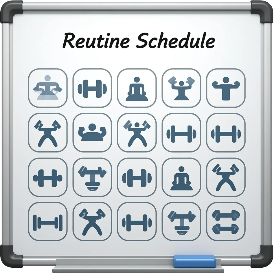 workout plan emoji