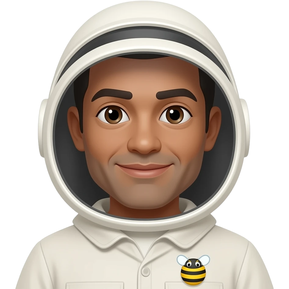 Bee keeper emoji