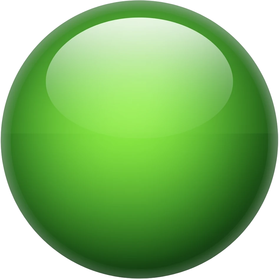 green ball emoji