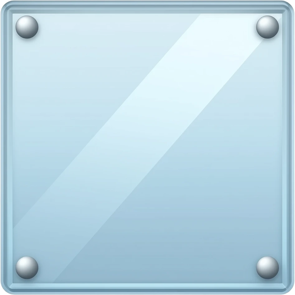 glass wall frame emoji