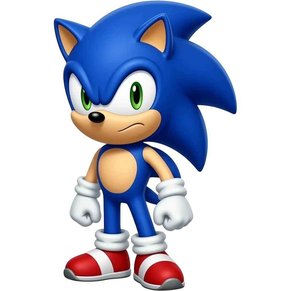 Sonic the hedgehog emoji