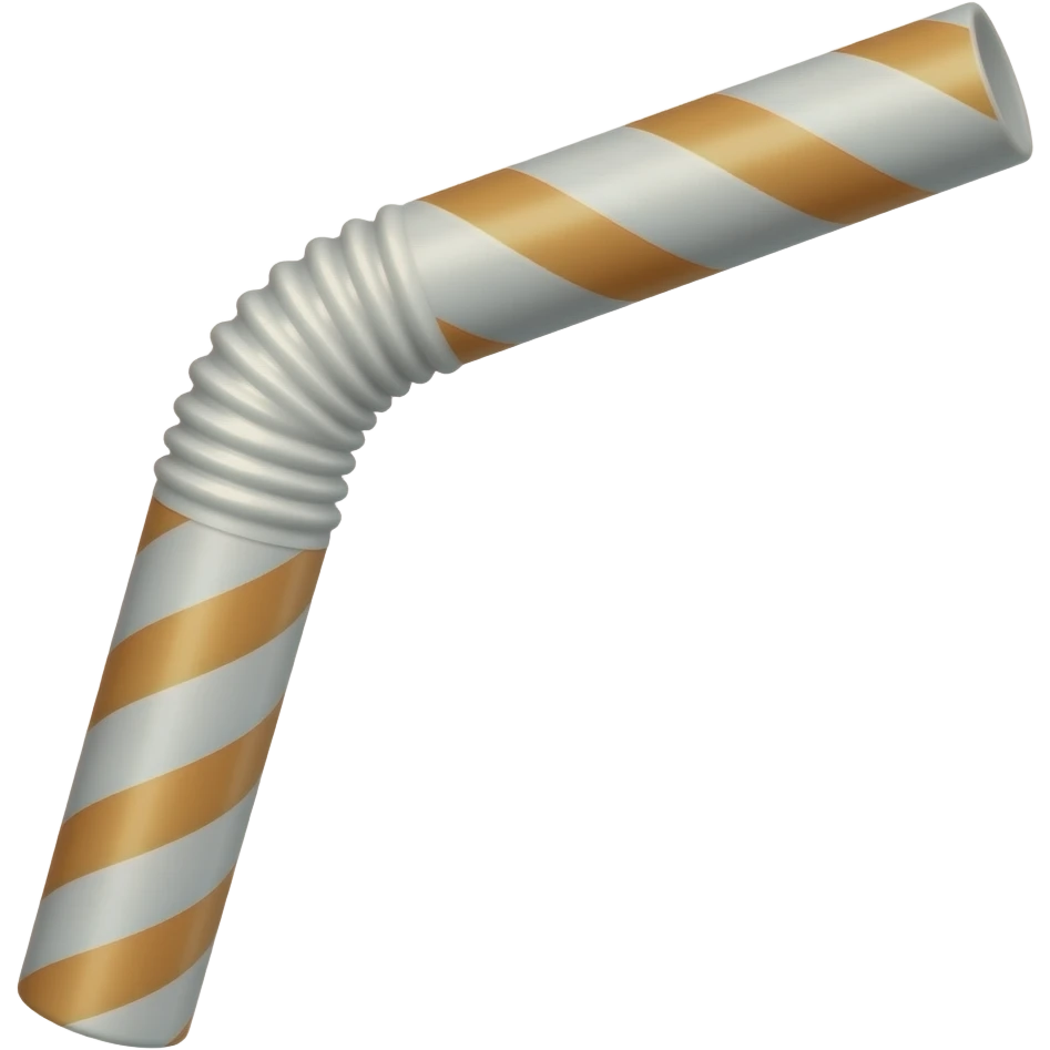 Straw emoji