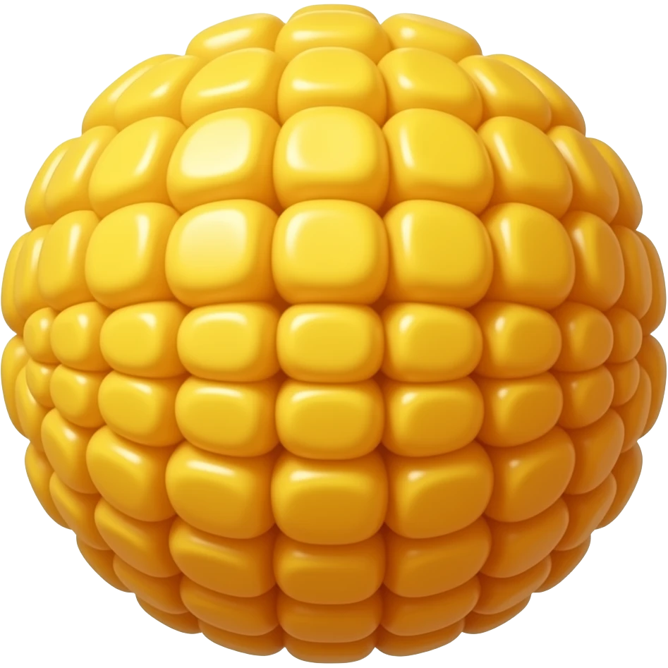 Corn ball emoji