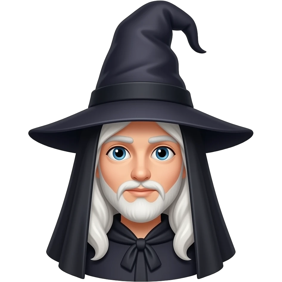 wizard with hat and veil emoji | AI Emoji Generator