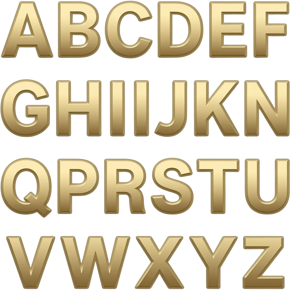alphabet emoji
