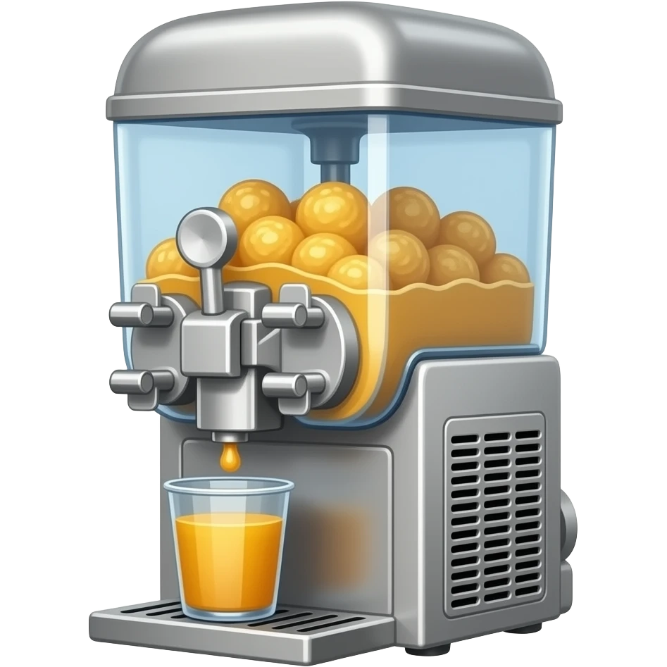 slushy machine maker emoji