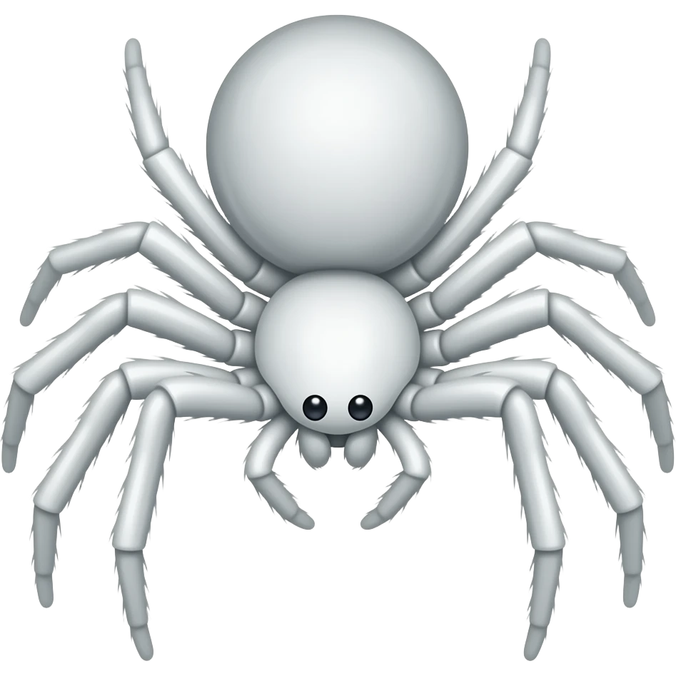White Spider emoji