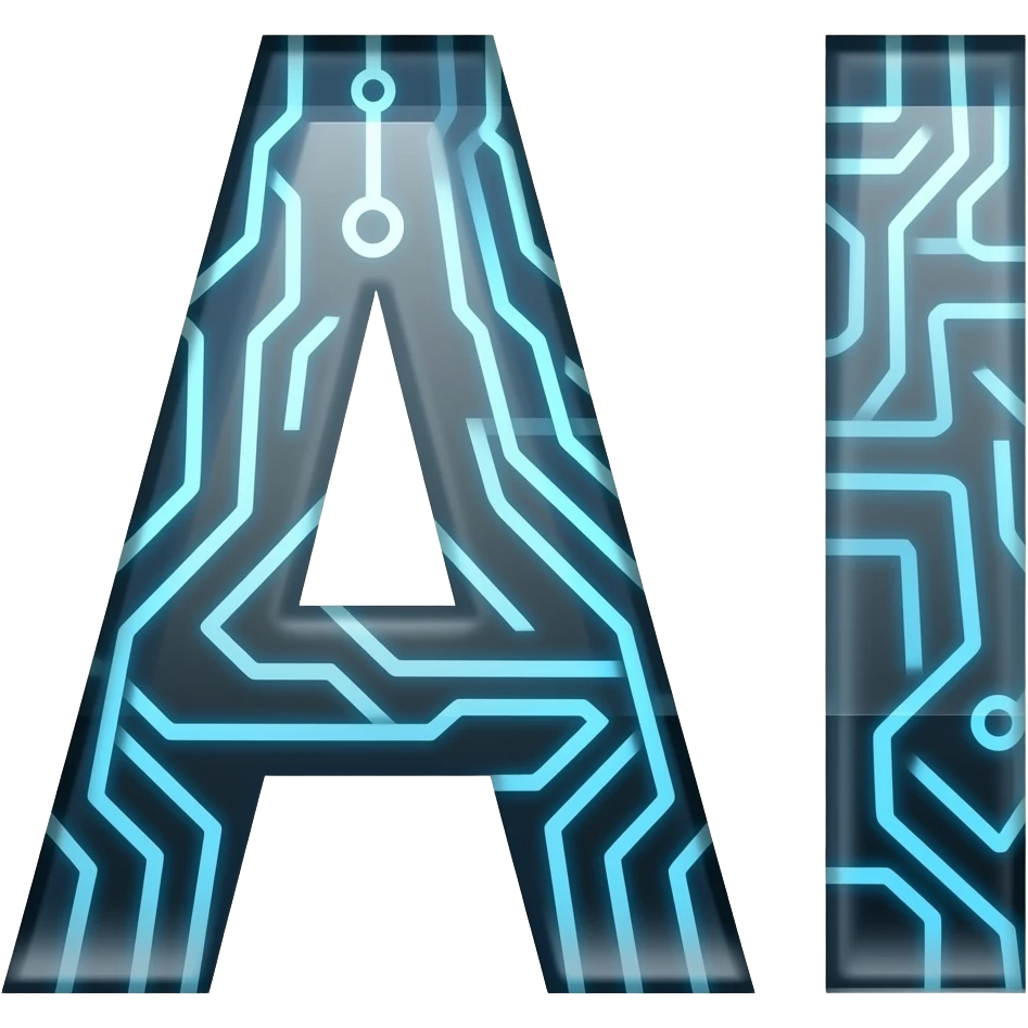 Ai emoji refering to AI but more abstract emoji