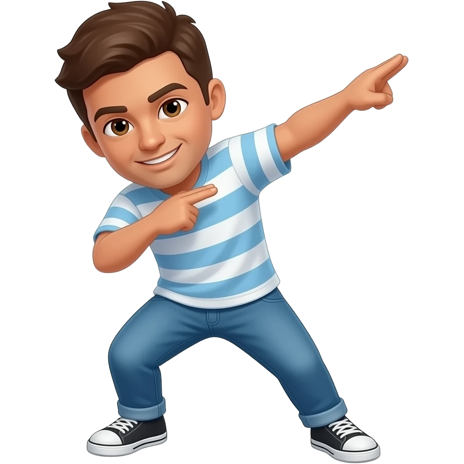жест dab emoji