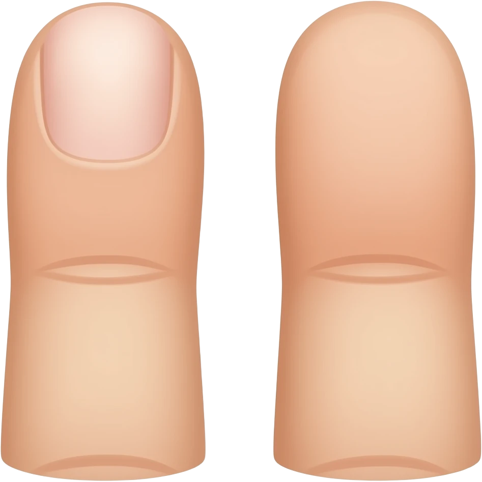 2 finger emoji
