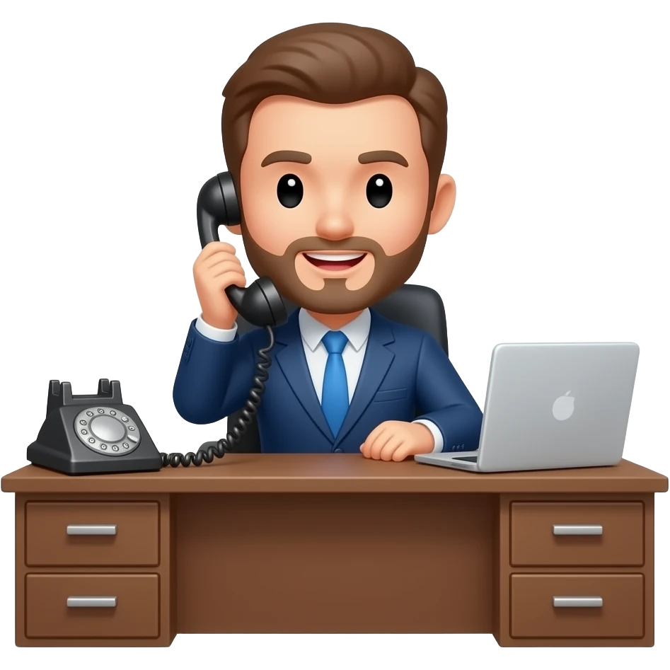 CENTRAL answering  telephone with siren emoji