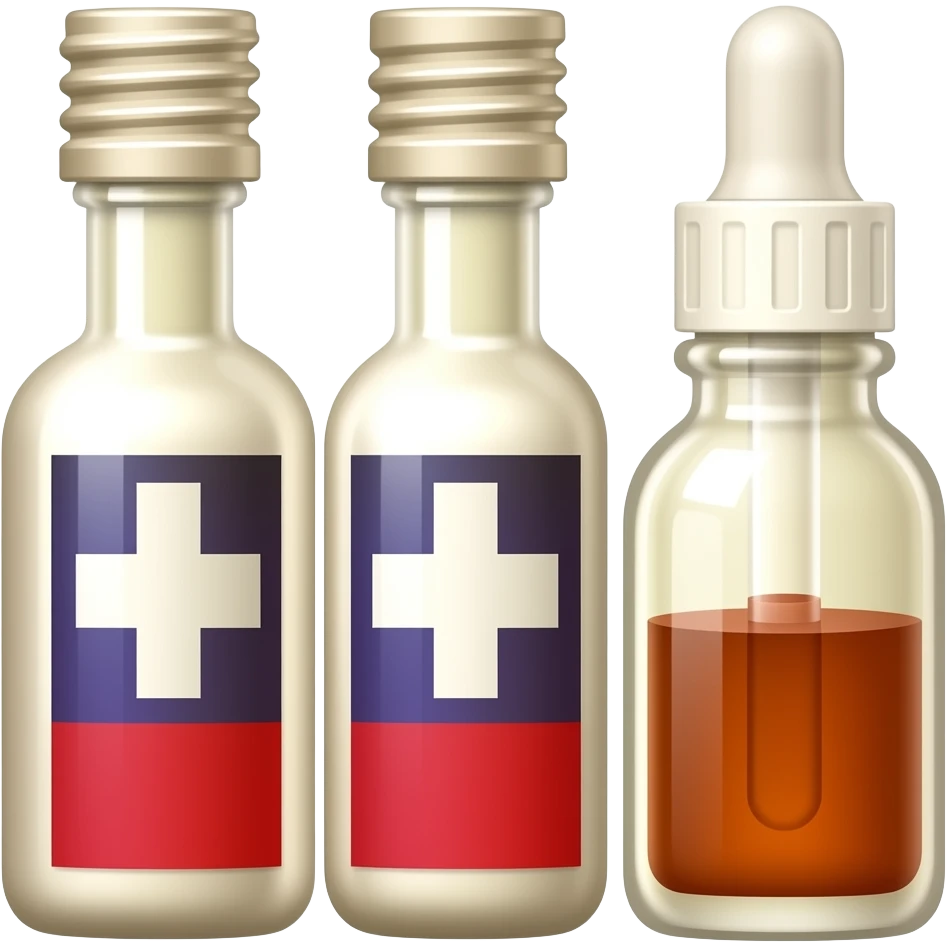 medical syrup emoji