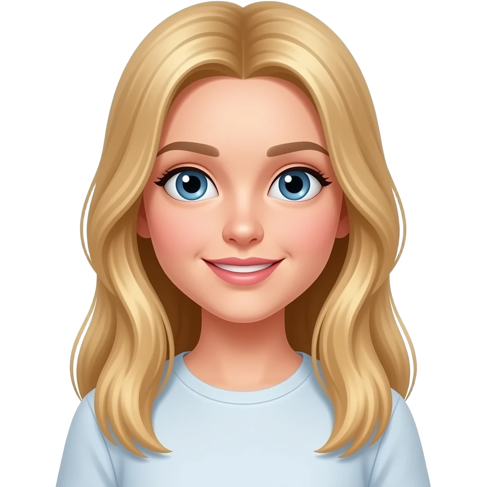 Красивая девушка 16лет блондинка emoji