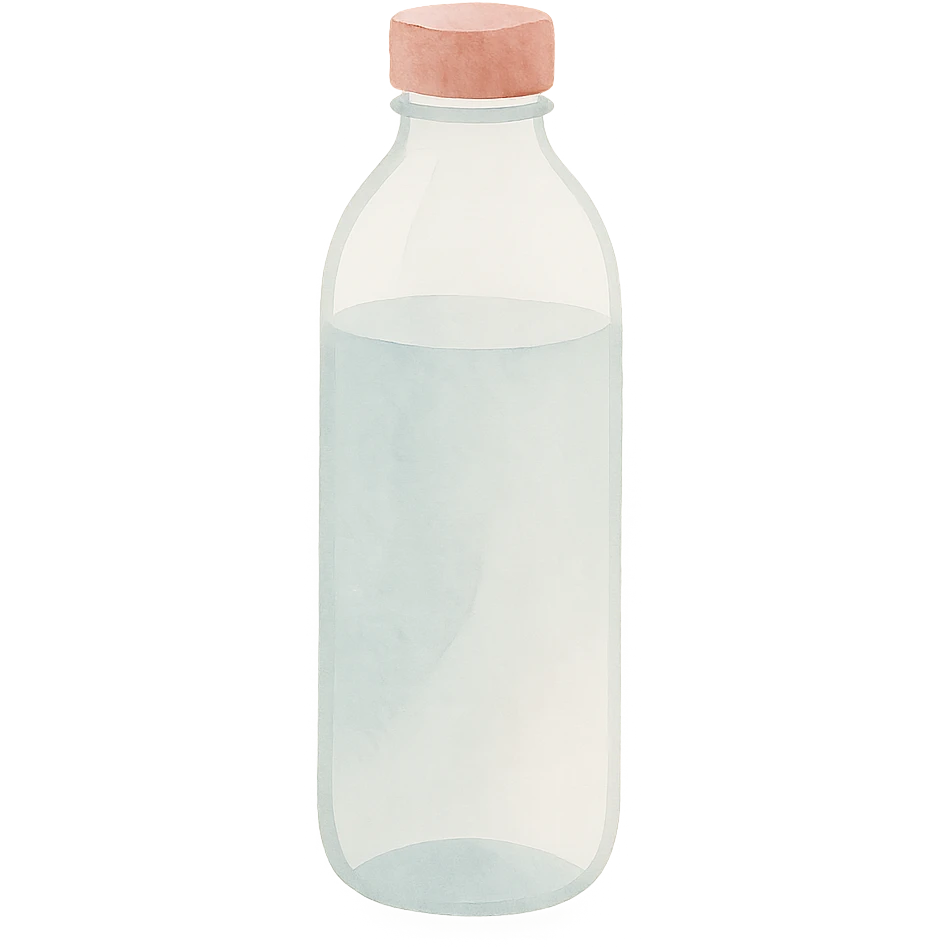 a bottle of water emoji