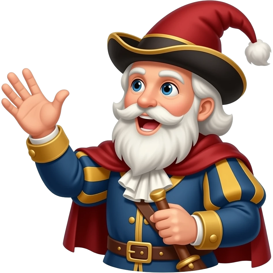 20. Medieval Town Crier     Old-fashioned village announcer dramatically starting the day. shoulder shot, face pic emoji