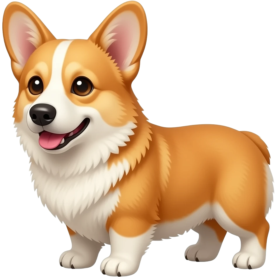 Corgi on google play store emoji