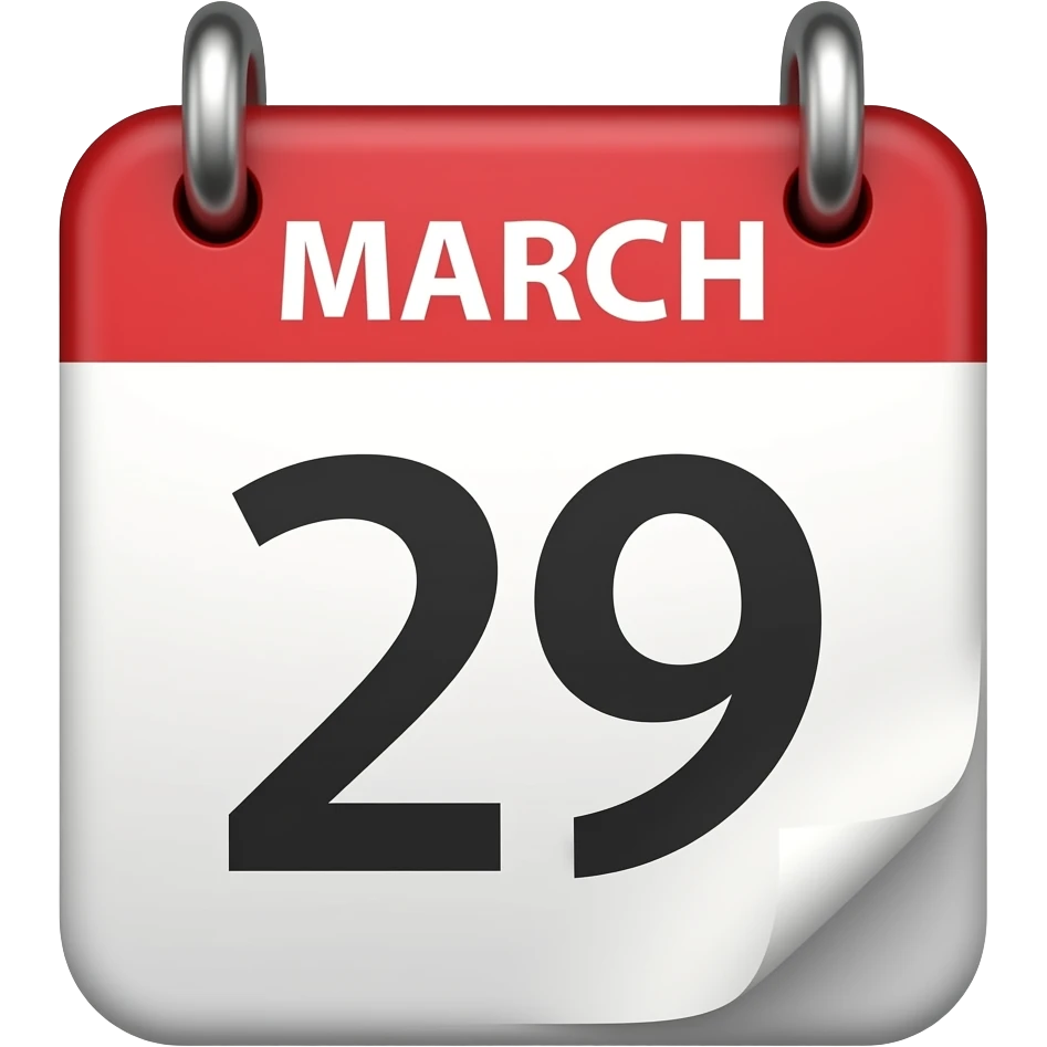 29 Mar emoji