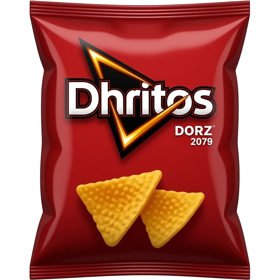 Dorito chip bag emoji