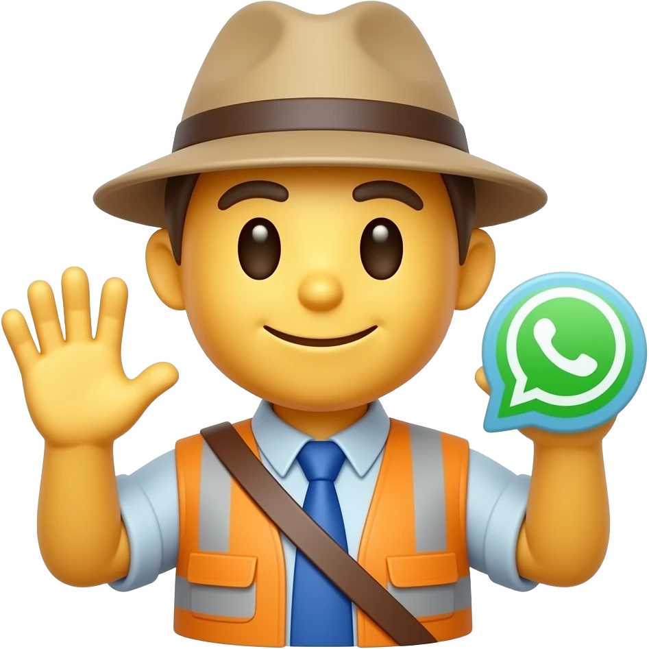 Emoji surveyor buat pesan whatsapp emoji