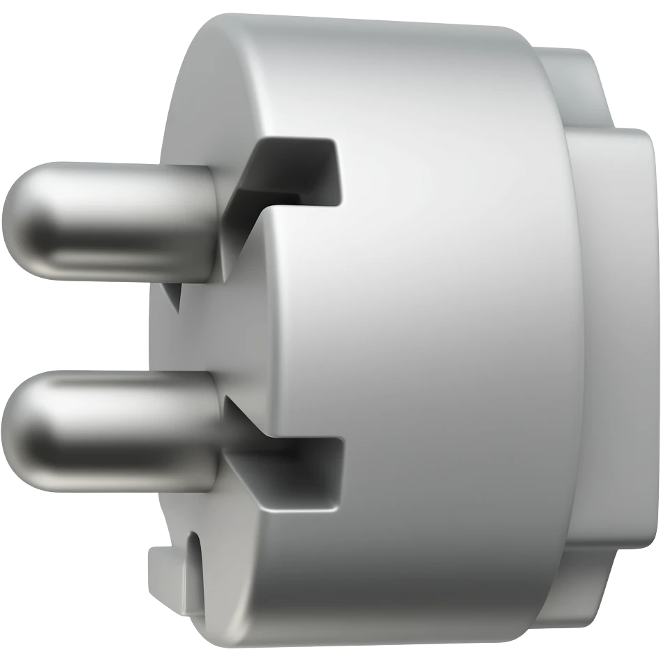 Make the plug part silver emoji