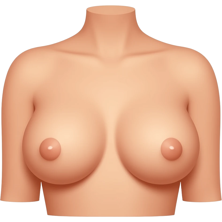 Naked woman tits emoji