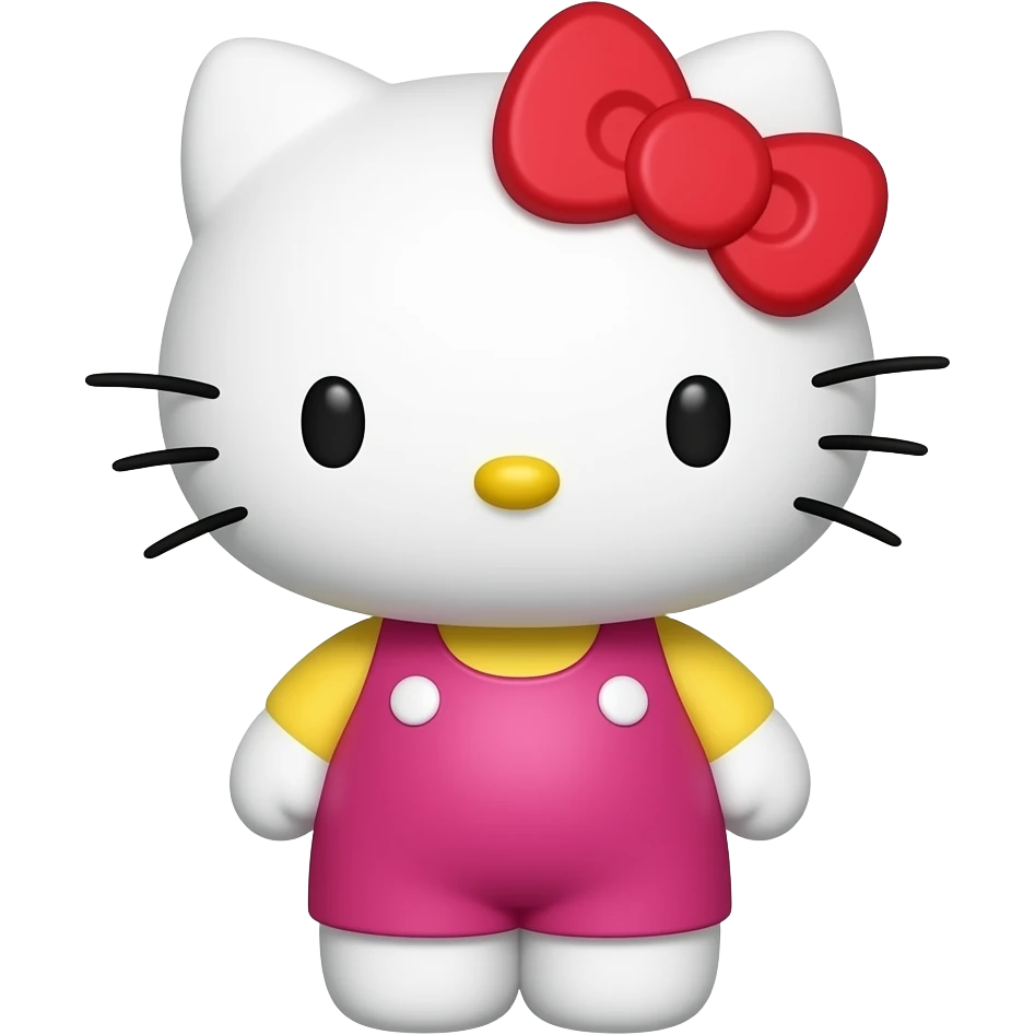 Hello kitty emoji
