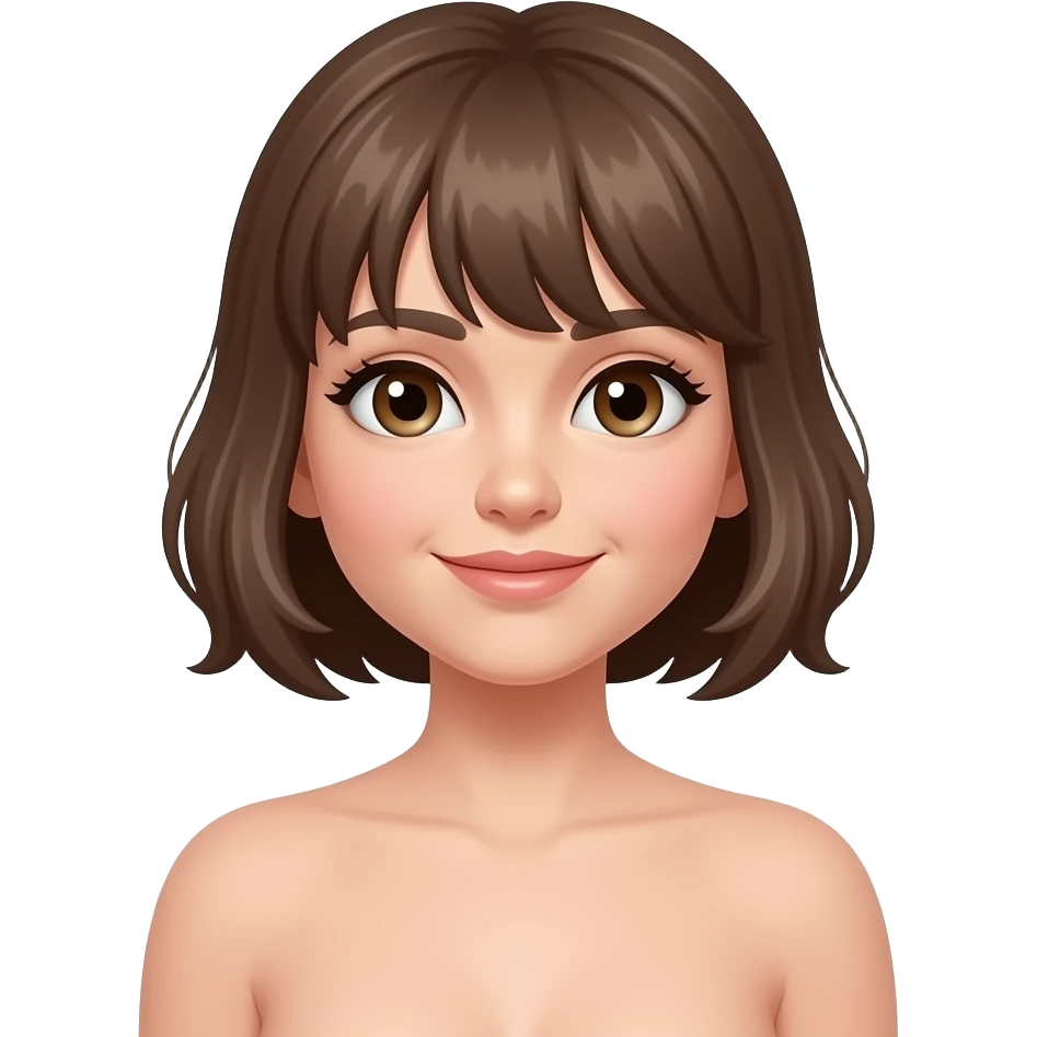 Full naked girl emoji