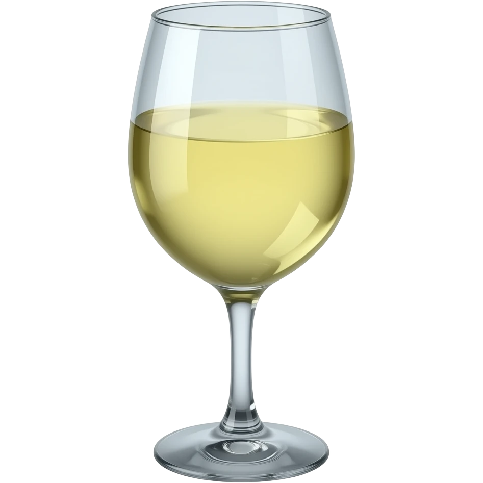 Verre vin blanc emoji
