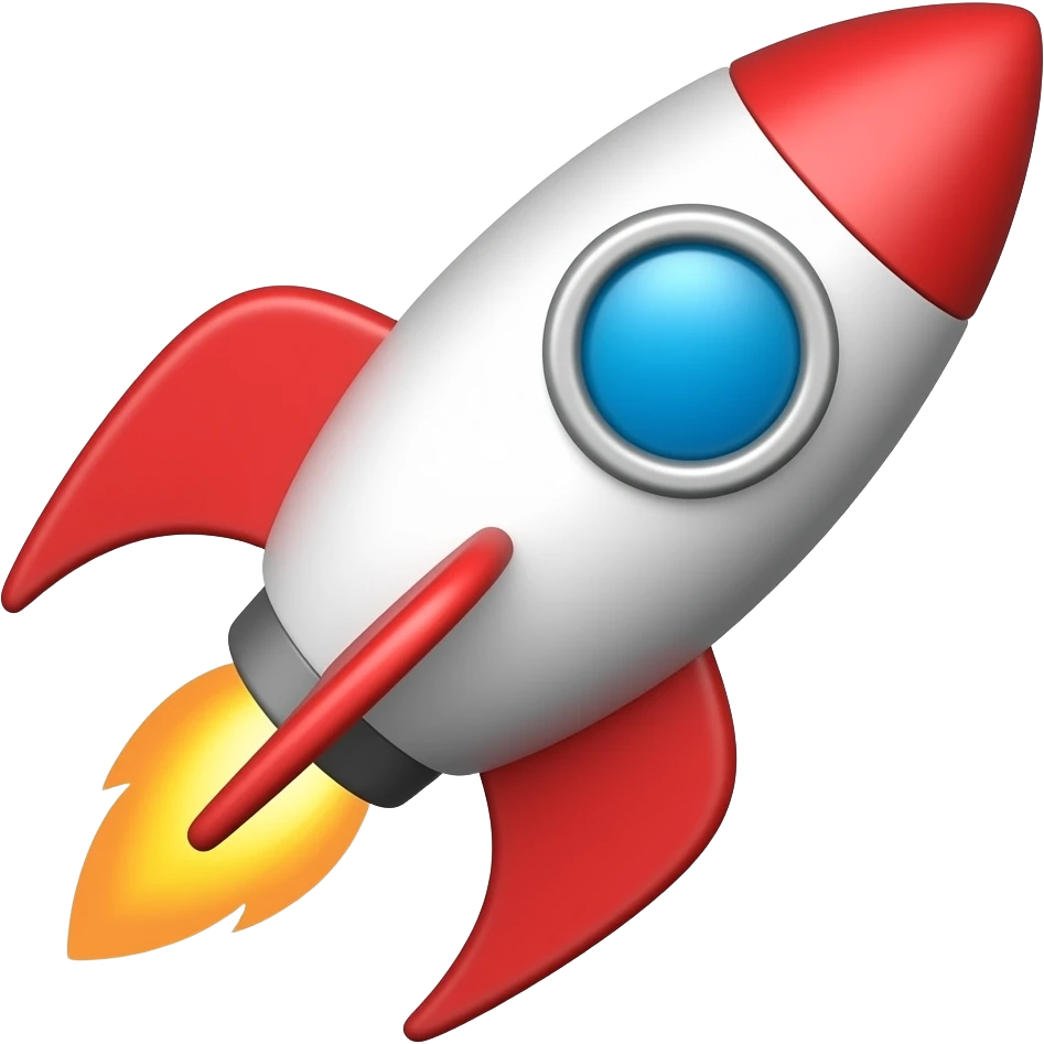 ROCKET emoji