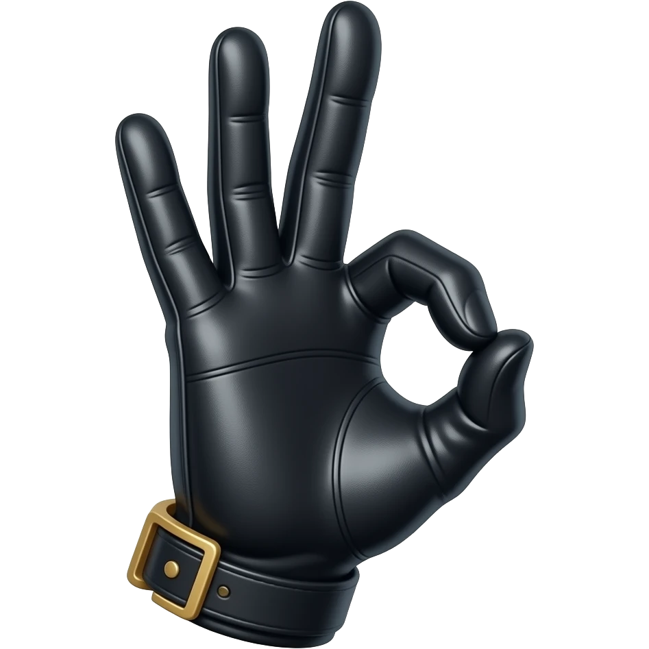 Make a Michael Jackson glove that’s doing this 👌 emoji
