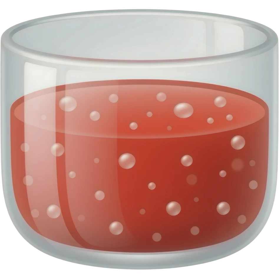 red juice emoji