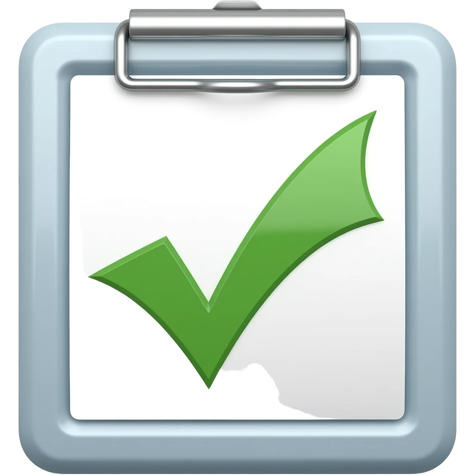 checklist emoji