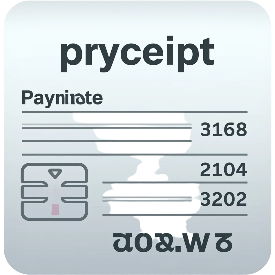 Comprobante de pago emoji