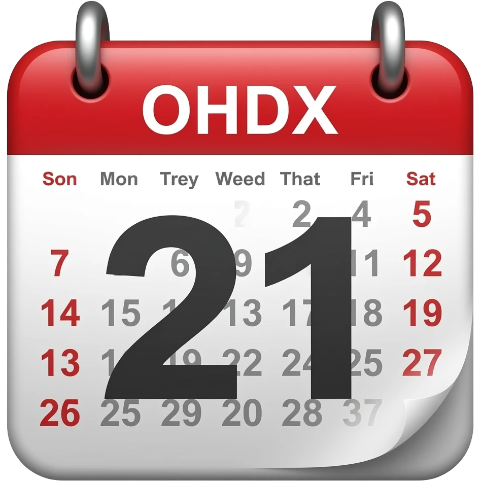 calendar emoji