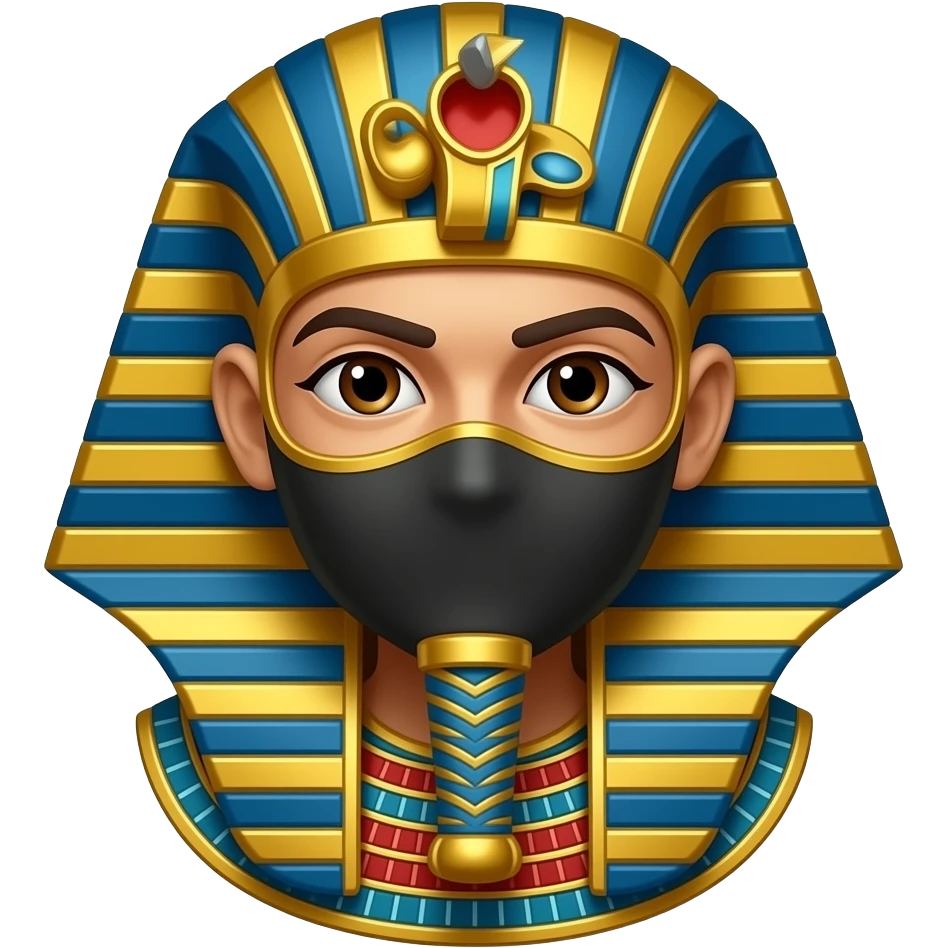 Ninja Modern Pharaoh Hooded emoji