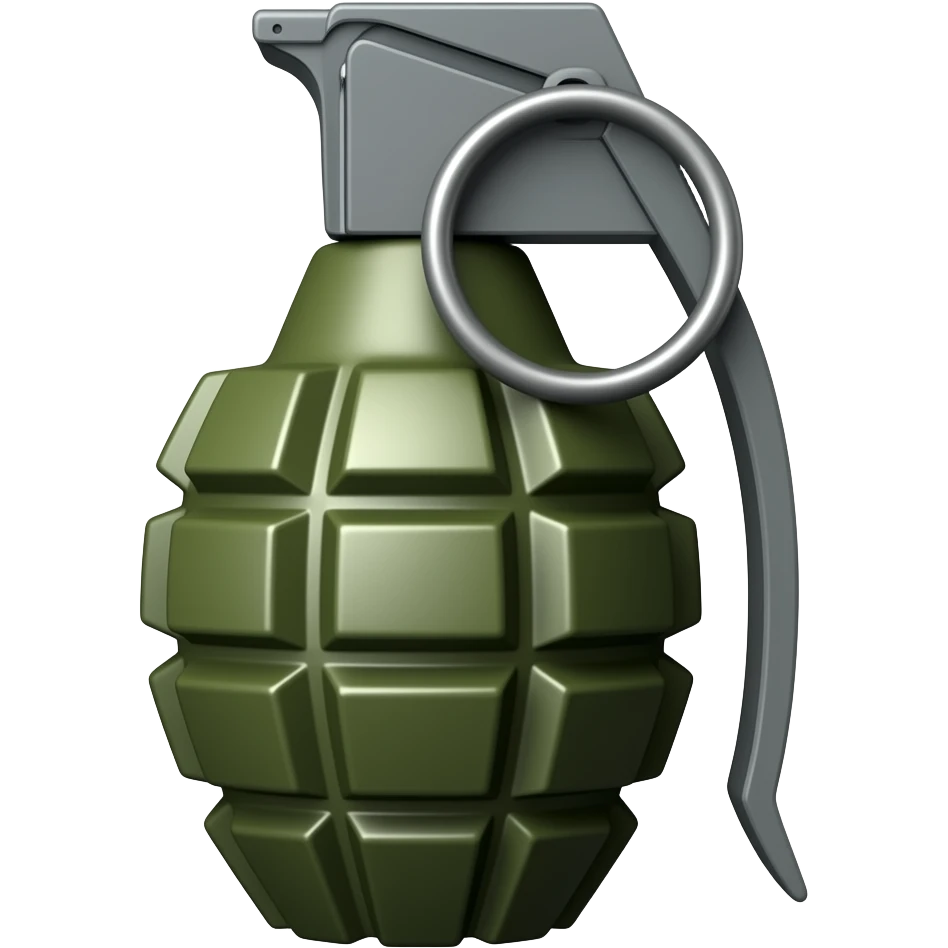 Make a gernade emoji for iPhone 17 emoji