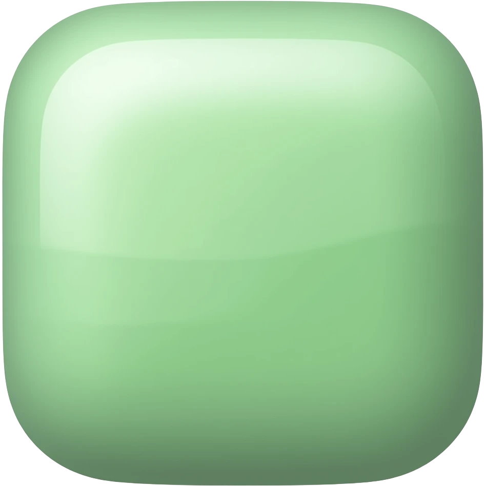 light green gum emoji