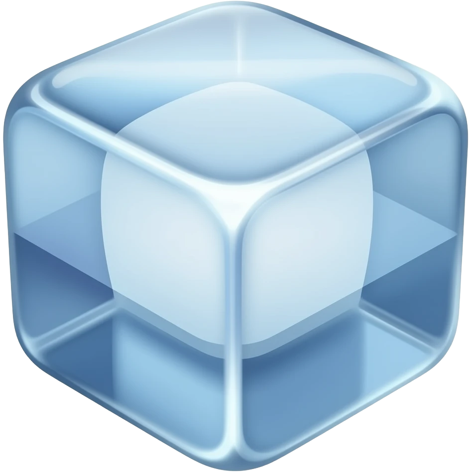 Ice cubes emoji