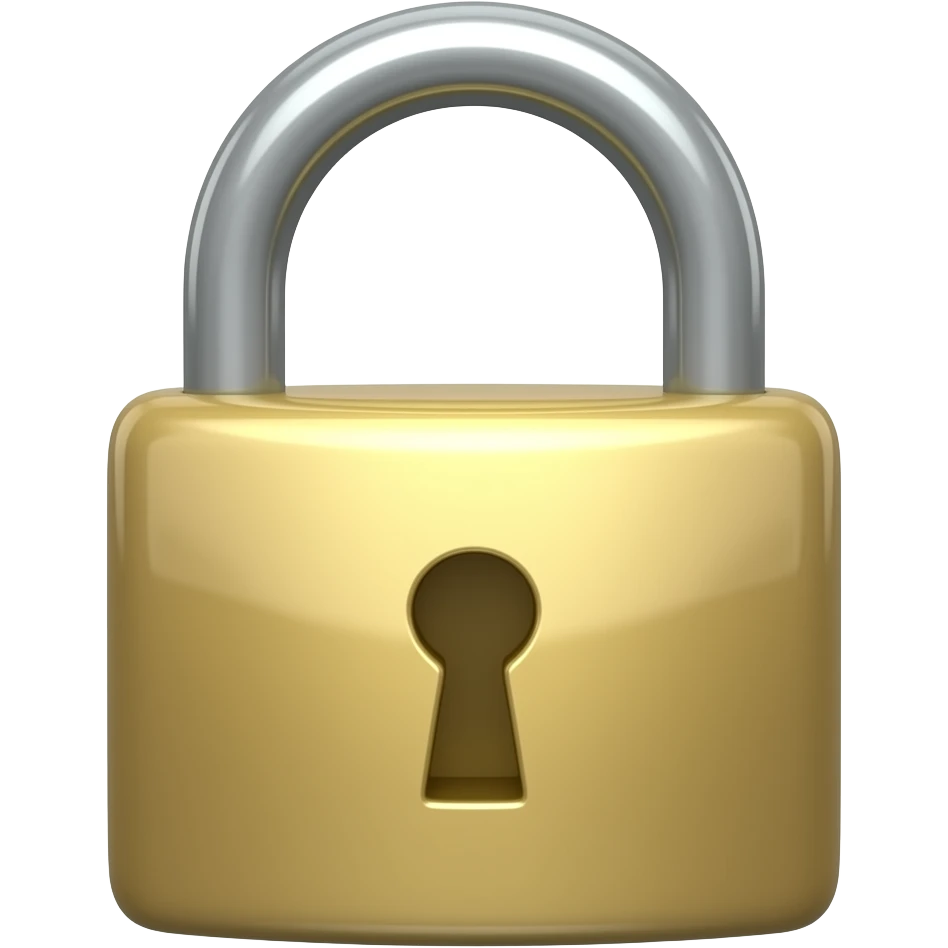padlock emoji