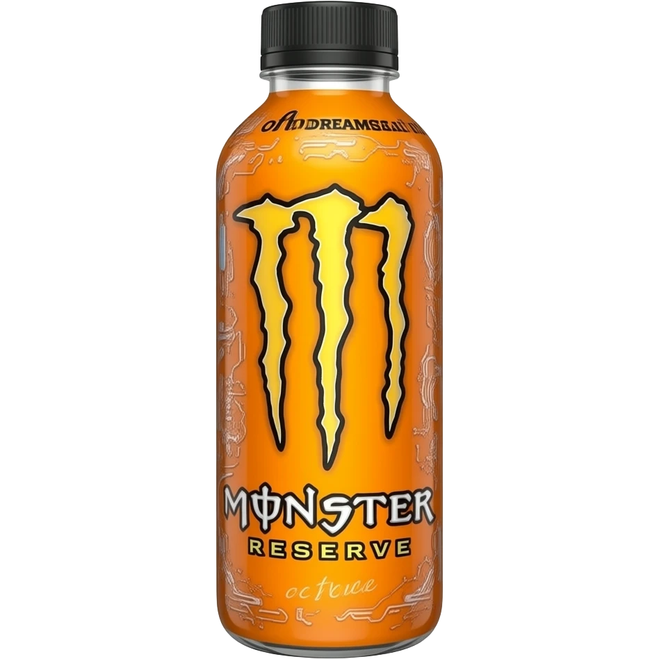 Monster energy orange dreamsicle reserve emoji